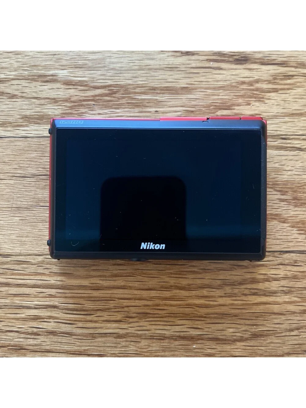 Nikon COOLPIX S100 Digital Camera 16MP 5x Optical Zoom Purple Touch Screen Red
